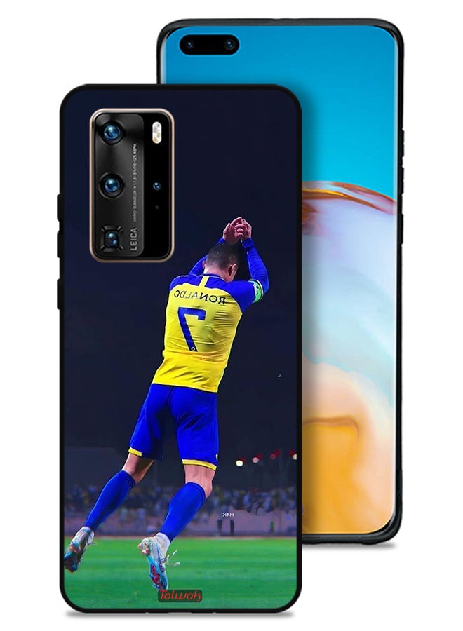 Tolwak Huawei P40 Pro 5G Protective Case Cover Cristiano Ronaldo - Image 1