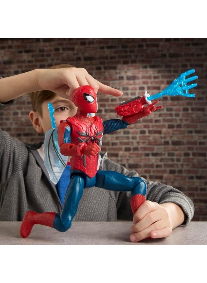 SPIDERMAN Marvel Spider-Man Day Titan Series Ultimate Web Gear Action Figure, 29.2-cm Super Hero Toys and Figures - Image 2