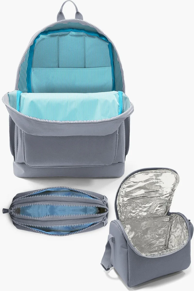 CORAL HIGH Kids Colorful Airbrush Patterned Patterned 3-Piece School Bag Set SET0123738
