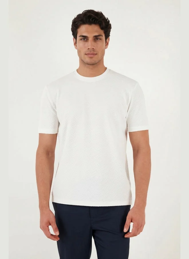 بوراتي Buratti Cotton Crew Neck Short Sleeve T-Shirt Men's T-SHIRT 5904115