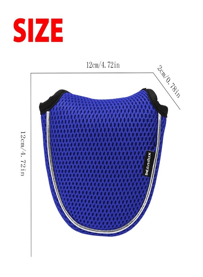 Andux Golf Center Shaft Putter Club Head Covers Semicircle Blue - Image 2