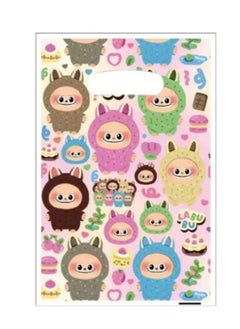 Labubu Themed Party Decoration Loot & Gift Bags - 10 Pcs.