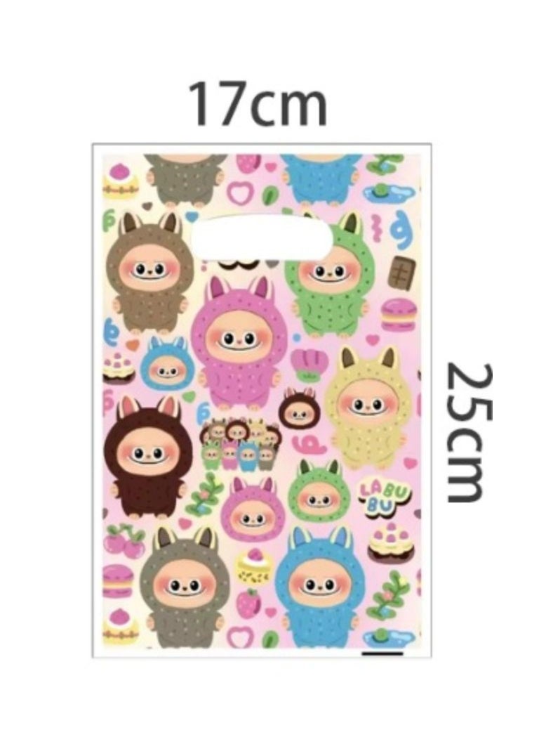 Tamona - Labubu Themed Party Decoration Loot & Gift Bags - 10 Pcs. - Image 1