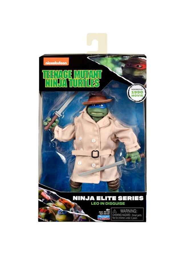Teenage Mutant Ninja Turtles سلطعونات النينجا المتحولة: ليوناردو في زي 6" النينجا النخبة  - Image 1