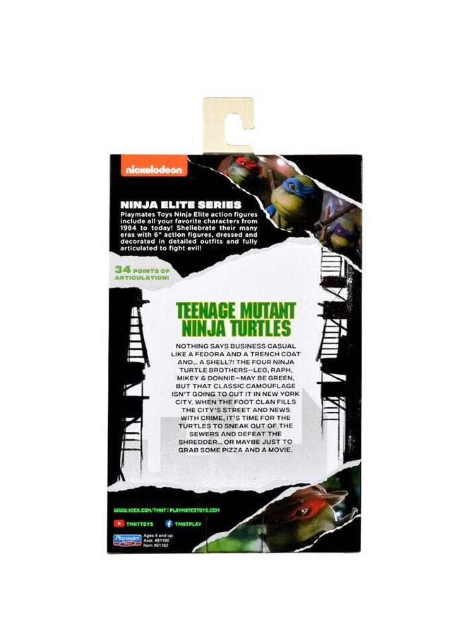 Teenage Mutant Ninja Turtles سلطعونات النينجا المتحولة: ليوناردو في زي 6" النينجا النخبة  - Image 4
