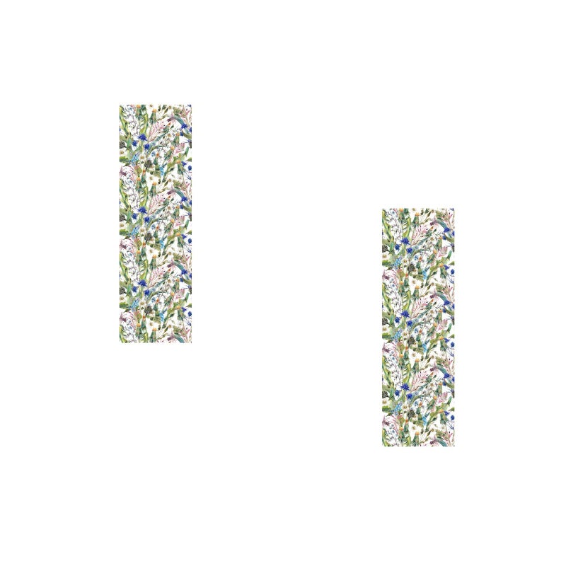 2 Sets Flowers Self-adhesive Wallpaper Removable Wallpaper Background Wall Paste - Image 1