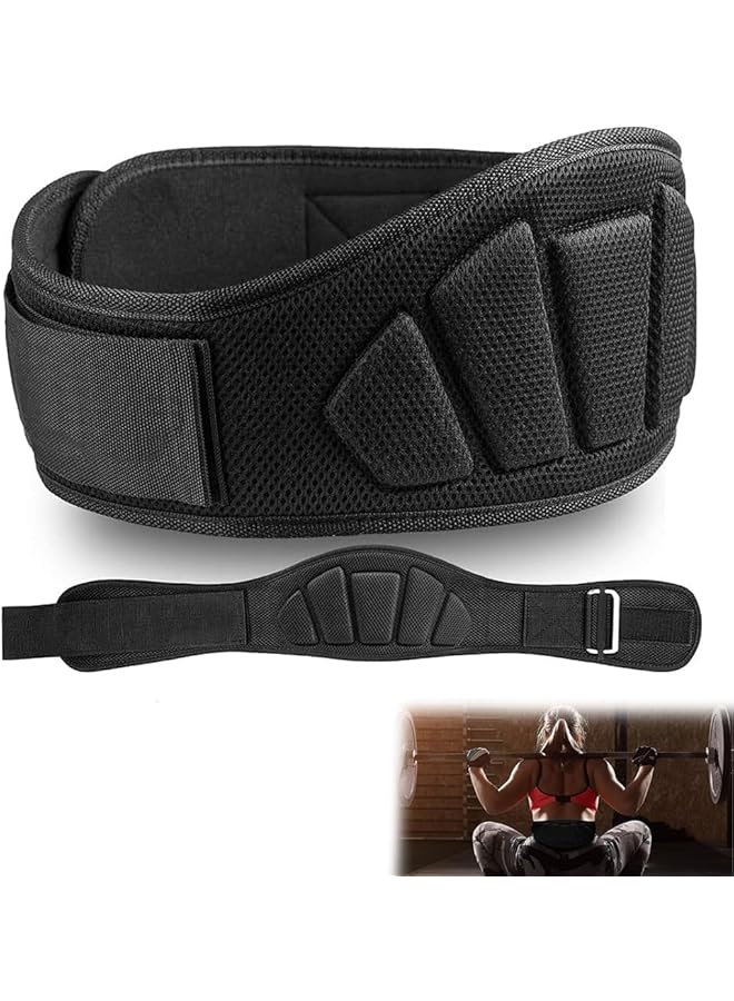 X spring Weight Lifting Belt Gym Belt for Lumbar Back Support Workout on Fitness Equipment Auto Lock Men and Women powerlifting belt for Weightlifting Powerlifting Squats Bodybuilding（L size） - Image 1