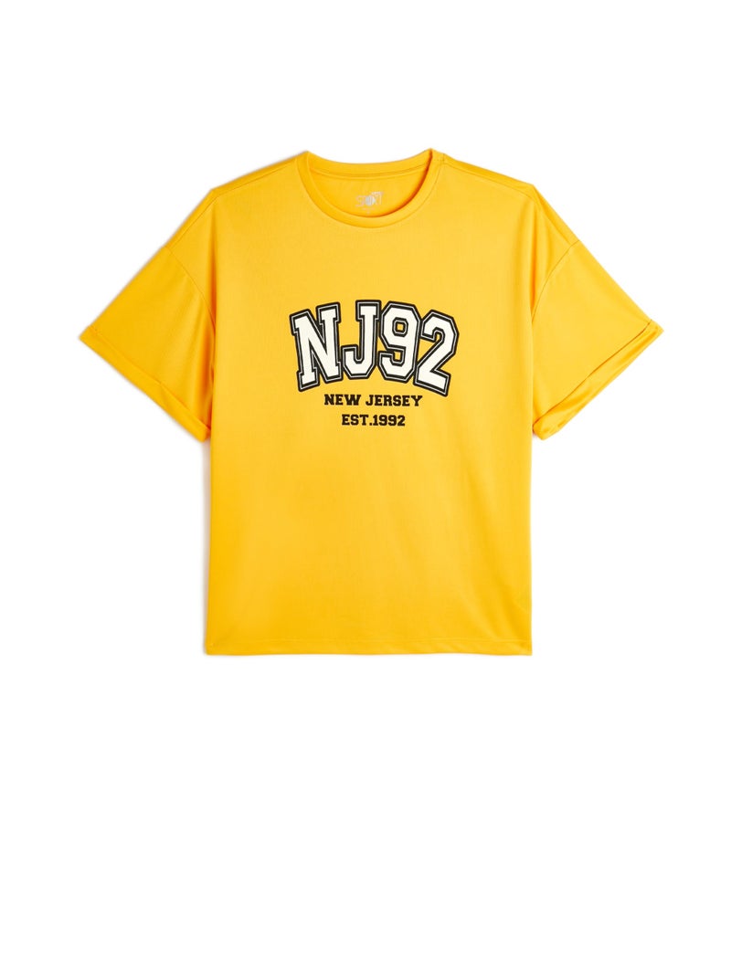 KOTON womens Oversized Sport Tshirt