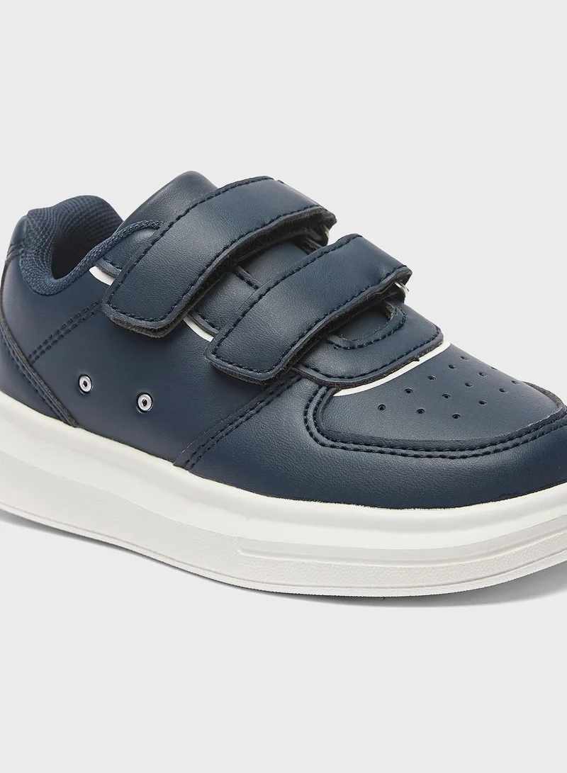 shoexpress Kids Low Top Velcro Sneakers