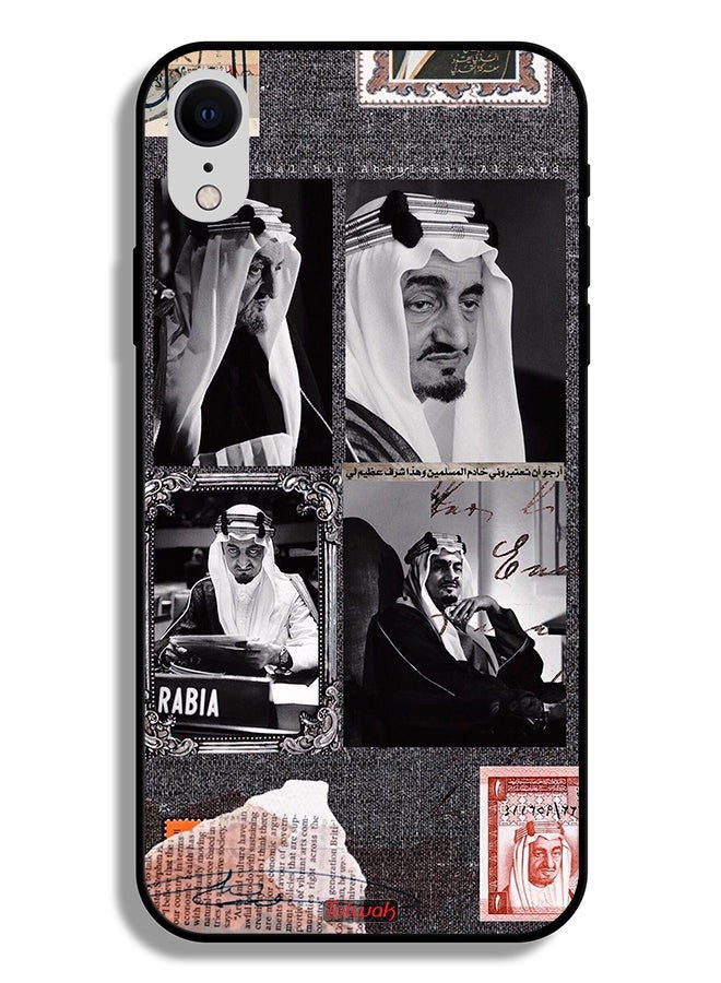 Tolwak Apple iPhone XR Protective Case King Faisal Vintage Poster - Image 2