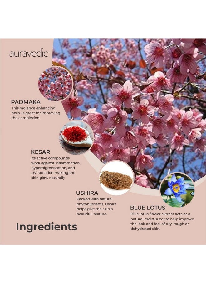 Auravedic - Kumkumadi Tailam Face Cream With Kumkumadi Oil Kumkumadi Cream Pack Of 2 Each100Gms. Kumkumadi Face Cream For Women Men - Image 1