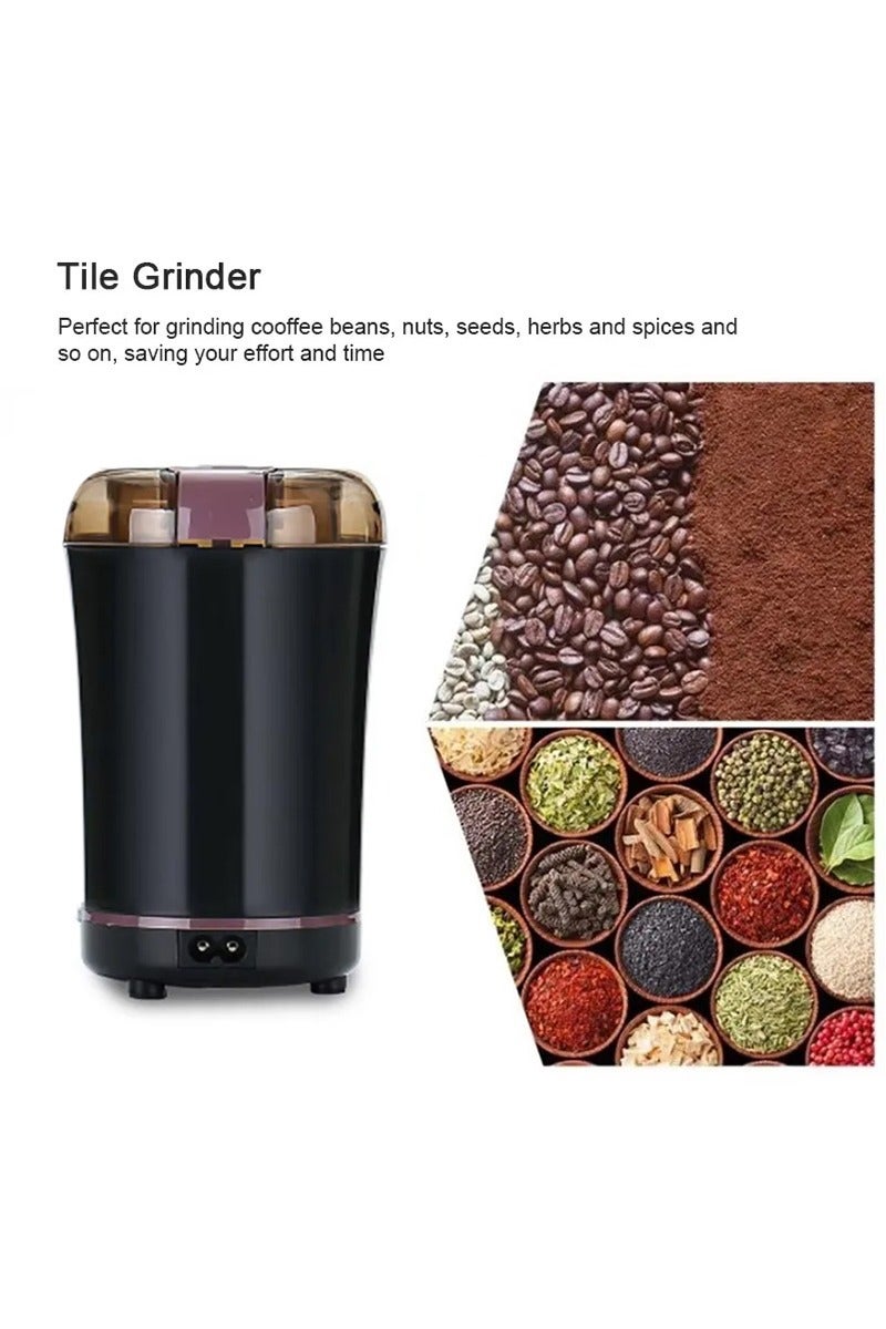 Coffee Grinder Stainless Steel Nuts Beans Grains Mill Herbs Electric Grinding Machine Multifunctional Coffee Bean Grinding Home  - Image 4
