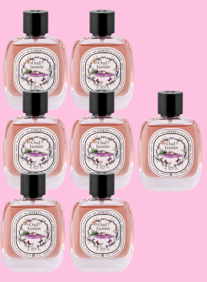 Lively 7 Pieces Oud Jasmin Perfume 100ml EDT - Image 1
