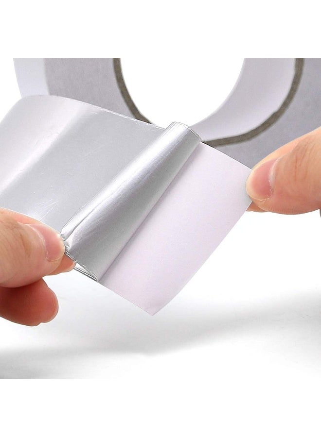 Biella Aluminium Foil Adhesive Tape - Seal, Insulate, And Protect With Ease Ideal For Roof Leaks, Surface Cracks, Window Gaps, Pipes, Boats Sealing, And More (3 Inch, 1Pcs) - Image 4