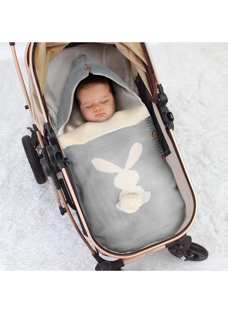 Comfortable Unisex Soft Warm Button Knit Sleeping Sack Baby Bag Use For Stroller Cot - pzsku/Z2324BD2BEE3D26BDE9FDZ/45/_/1709213655/67dd77d6-a213-428b-ba1c-6209053a29cc