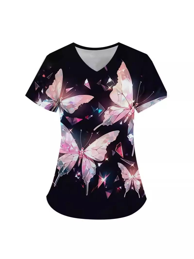 2024 Butterfly Impression Pattern Series Three New 3D Protective Work Clothes - Image 3