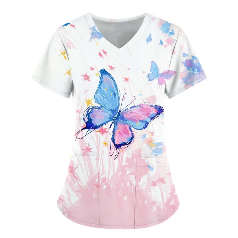 2024 Butterfly Impression Pattern Series Three New 3D Protective Work Clothes - Image 1