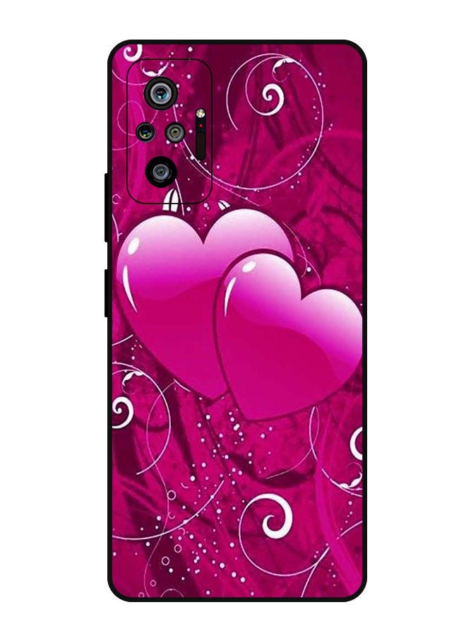 Theodor Protective Case Cover For REDMI Note 10 PRO/Note 10 PRO MAX    Two Heart  - Image 1