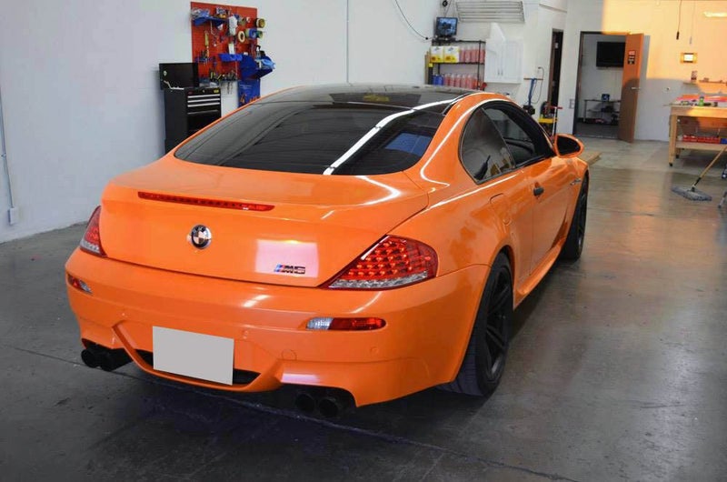 COSMOS STAR™ Vinyl Wrap Sheet for Car & Bike Self Adhesive Wrap Sticker and Decal Roll Film for Auto Vehicle Motorcycle (2 Feet by 4 Feet, Orange Glossy Wrap) - Image 3