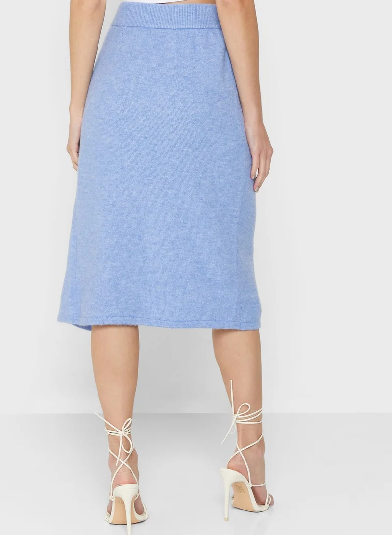 VERO MODA Knitted Wrap Skirt