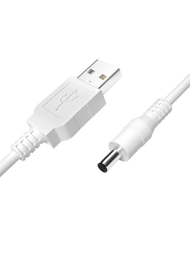 SCOVEE شاحن لجهاز تنظيف الوجه FOREO Luna Series وفرشاة الأسنان E-بديل كابل شحن USB DC لشاحن Luna 4FT - Image 1