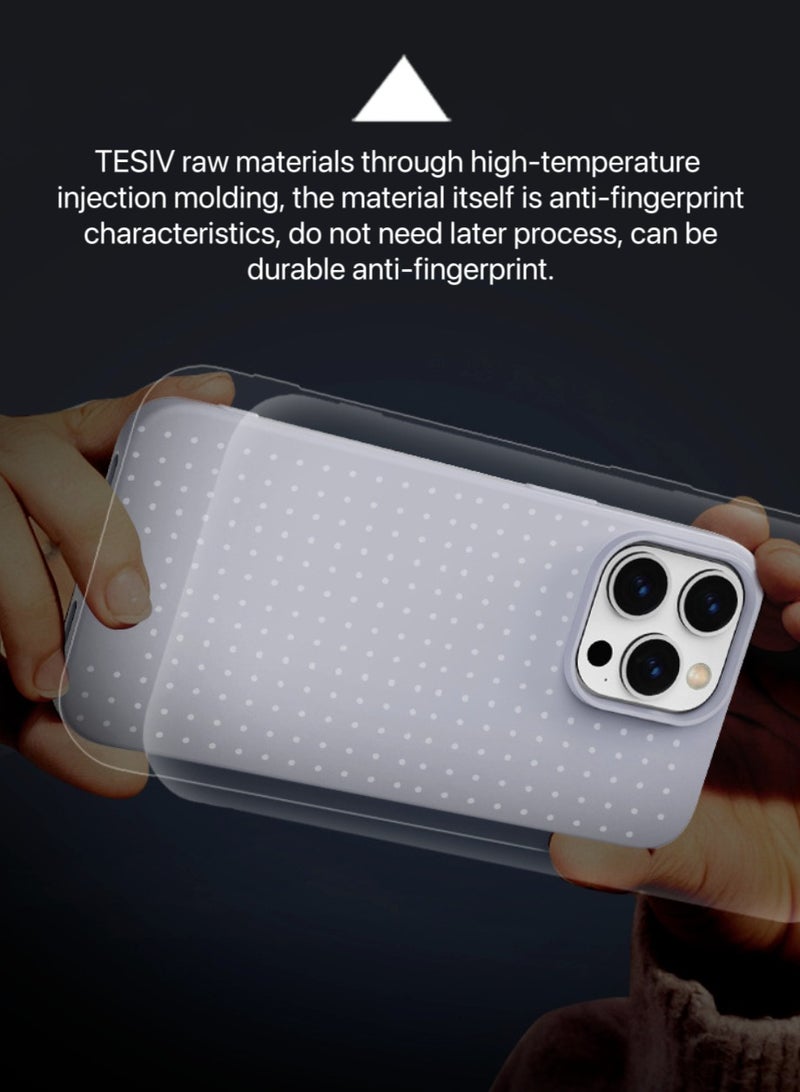 غلاف هاتف iPhone 15 Pro من السيليكون السائل-وردي - Image 4