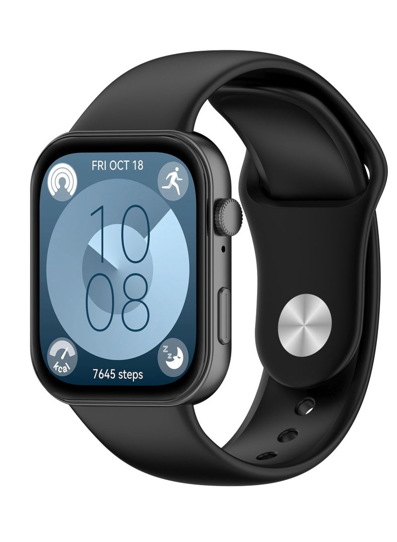 HW 3PCS compatible with Huawei Watch Fit 3 reverse buckle silicone strap/buckle strap - Image 5