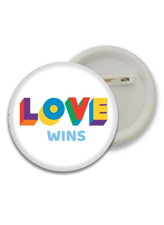 D2c D2C LGBT+ Community Plastic Button Badges - 58MM Size, Multicolor Pack of 5 - Celebrate Diversity and Inclusivity with Stylish Pride Batches for Bags, Backpacks! D4  - Image 4
