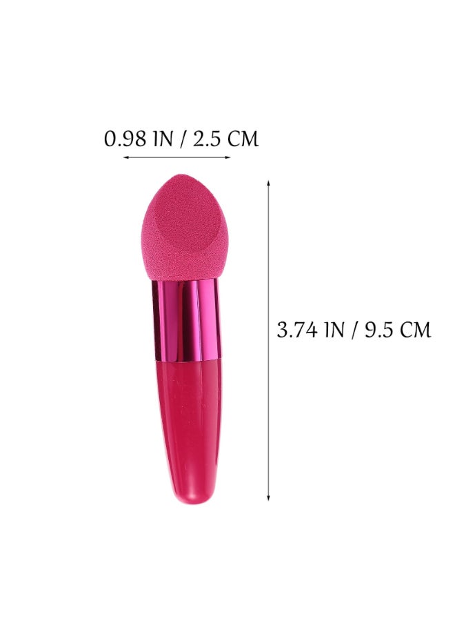 OSALADI Mushroom Head Makeup Sponge with Handle 405 Inch Cosmetic Puff for Liquid Foundation and Concealer Blending Easy to Clean Makeup Sponge Applicator for Women - Image 4