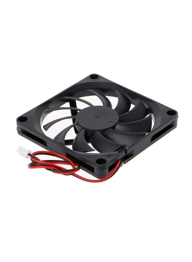 80mmx80mmx10mm 8010 DC Cooling Fan 24V Black 5V 12V - Image 4