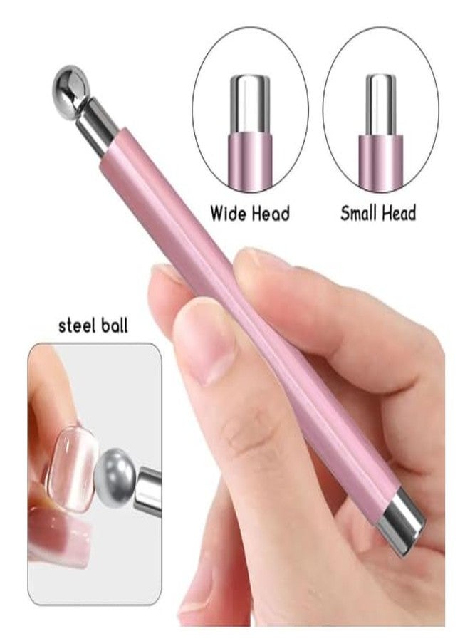 bolt bee Cat Eye Magnetic for Nails Double-Head Nail Magnet Sturdy Cat Eye Magnet for Nails with Round Magnetic Bead Multifunctional Magnet (1 pcs) - Image 5