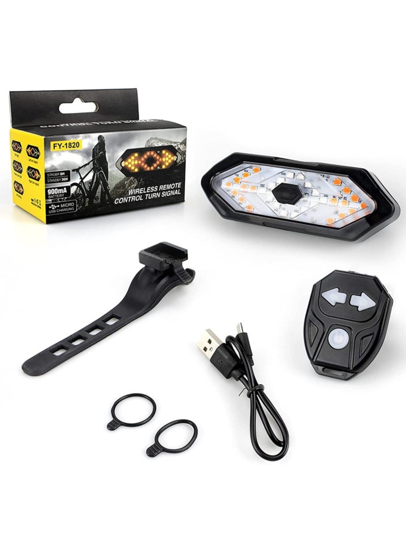 Generic Bike Tail Light With Remote Control  - Image 2