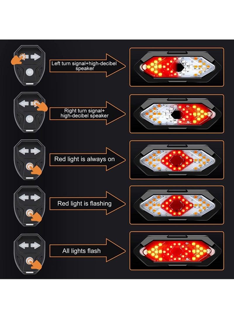 Generic Bike Tail Light With Remote Control  - Image 5