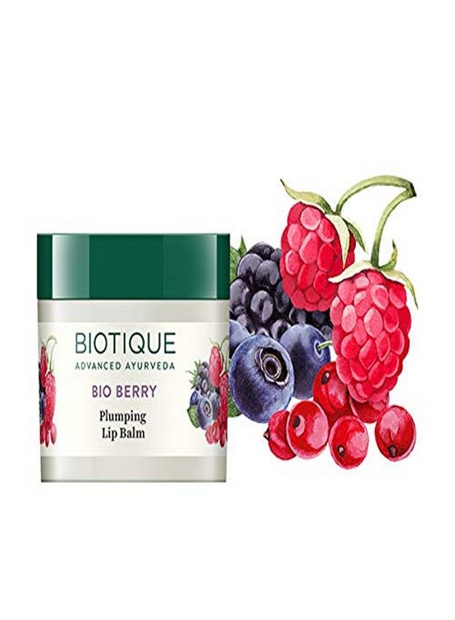 Biotique Biotique Bio Berry Plumping Lip Balm Smoothes & Swells Lips, 12G  - Image 2