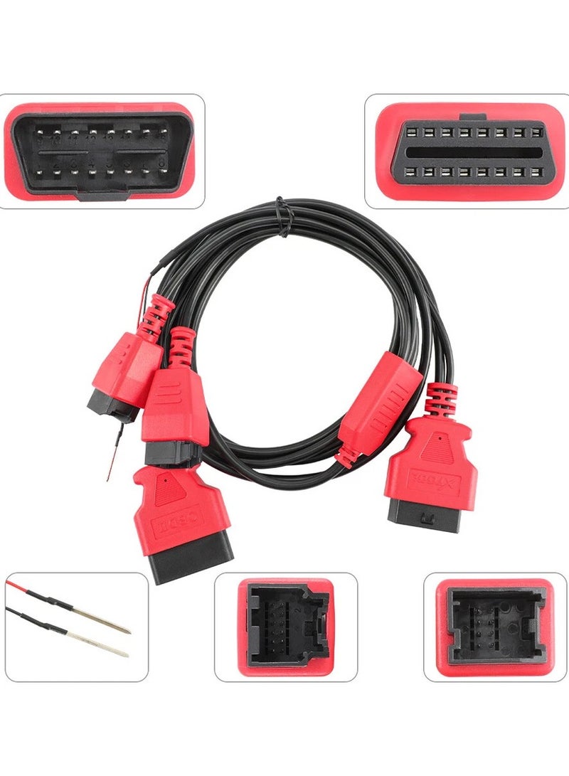 X-PRO5 FCA 12 Plus 8 Connector Cable Adapter Chrysler Connect Cable for Xtool Scanner X100Pad3 Master EZ400pro D7 D8 D9 D9pro Code Reader - Image 2