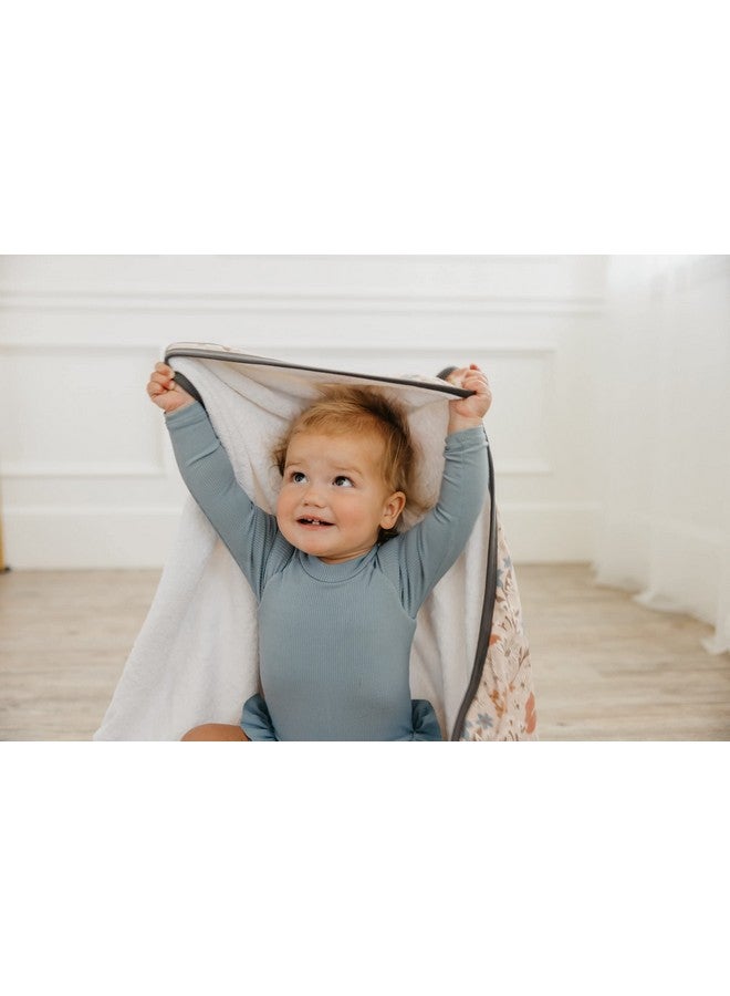 Copper Pearl Hooded Bath Towels Premium Knit/Terry Cloth Baby Towels with Hood, Pockets, and Cool Designs - Great to Gift and Make Bath Time Fun - Baby Bath Towel, Eden - Image 3