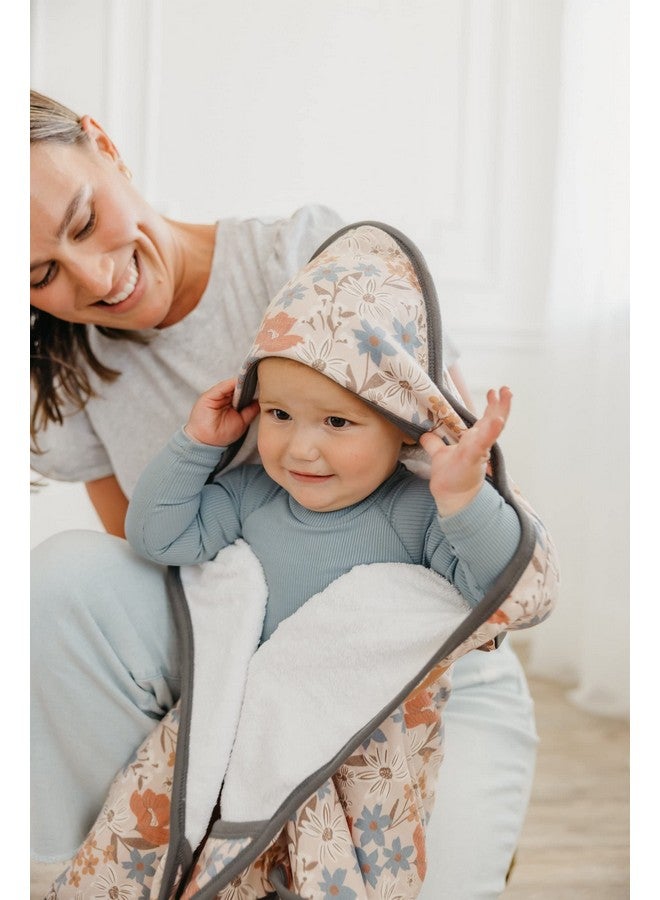 Copper Pearl Hooded Bath Towels Premium Knit/Terry Cloth Baby Towels with Hood, Pockets, and Cool Designs - Great to Gift and Make Bath Time Fun - Baby Bath Towel, Eden - Image 4