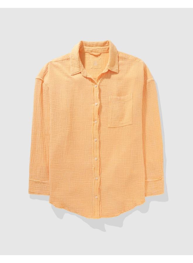 Aerie Button Down Shirt - Image 3
