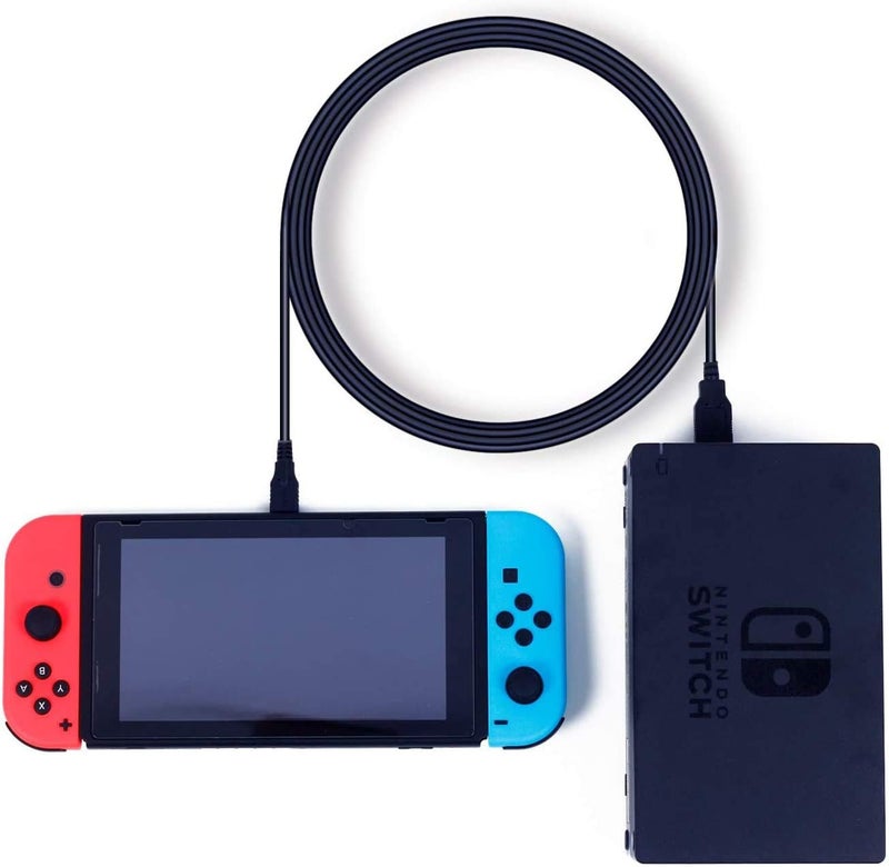 انكابل كابل شحن USB لوحدة تحكم PS5 ونينتندو سويتش بطول 1 متر، كابل شحن من نوع USB C متوافق مع أجهزة Xbox Series X/Series S ووحدات تحكم Sony PS5 Dual Sense ونينتندو سويتش وسويتش لايت - Image 5