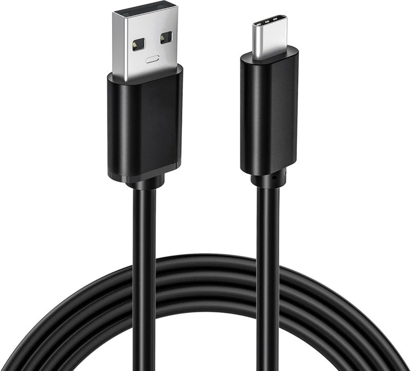 انكابل كابل شحن USB لوحدة تحكم PS5 ونينتندو سويتش بطول 1 متر، كابل شحن من نوع USB C متوافق مع أجهزة Xbox Series X/Series S ووحدات تحكم Sony PS5 Dual Sense ونينتندو سويتش وسويتش لايت - Image 1