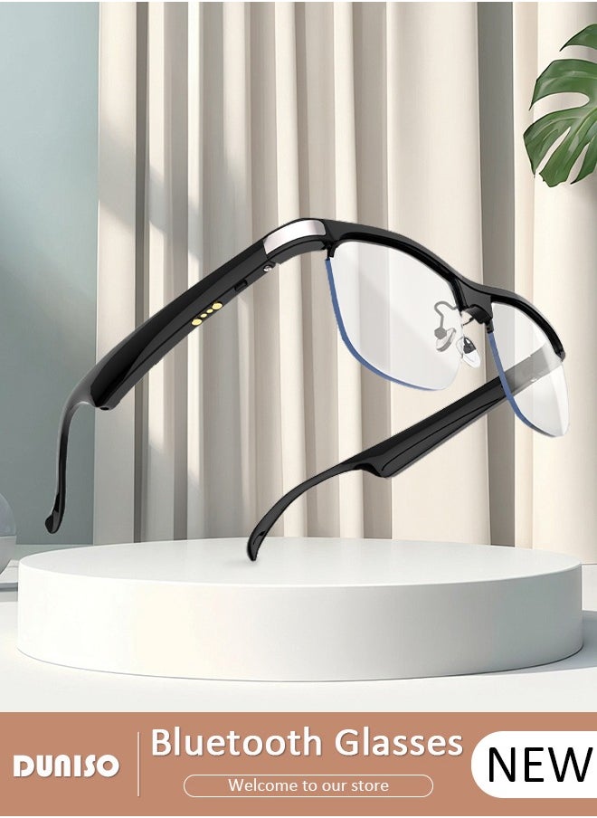 DUNISO Smart Bluetooth Glasses Earphones,Bluetooth Audio Glasses,  Bluetooth 5.0 Audio Glasses ,Open-Ear Audio for Driving, Cycling, Outdoor Sports for Women and Man,Open Ear Sound with Mic & Speakers  - Image 1