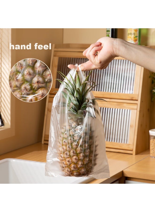 JD.com Jd Jingzao Food-grade Large Vest-style Plastic Storage Bags, Thickened Square Convenient Bags, 30*38cm - Image 1