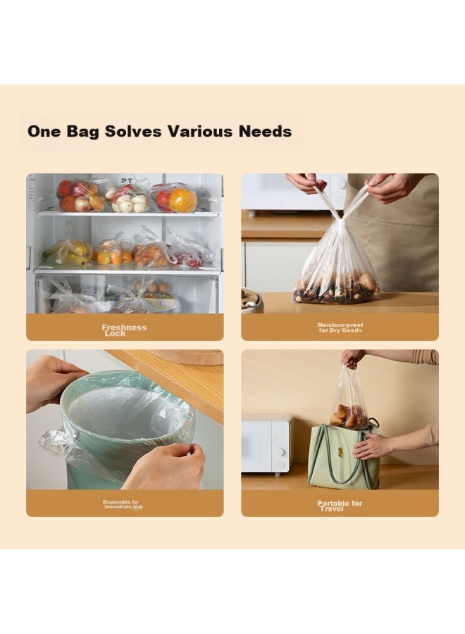 JD.com Jd Jingzao Food-grade Large Vest-style Plastic Storage Bags, Thickened Square Convenient Bags, 30*38cm - Image 4
