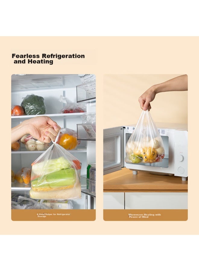 JD.com Jd Jingzao Food-grade Large Vest-style Plastic Storage Bags, Thickened Square Convenient Bags, 30*38cm - Image 2