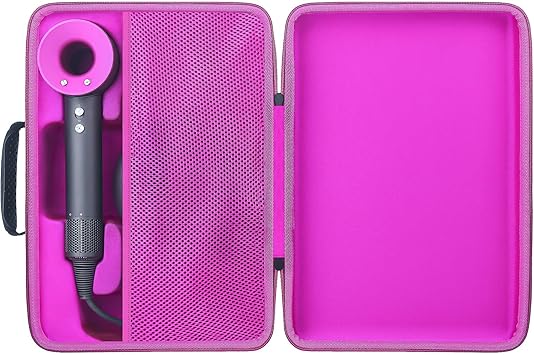 co2CREA Hard Travel Carrying Case for Dyson Supersonic Hair Dryer HD08 and AccessoriesCover Only - Image 1