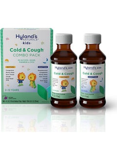 Hyland's Kids Cold Medicine for Ages 2+, Hyland's Naturals Kids Cold & Cough, Day and Night Value Pack, Grape Syrup, Cough Medicine for Kids, 4 Fl Oz Each, 2 Count (Pack of 1)  - Image 3