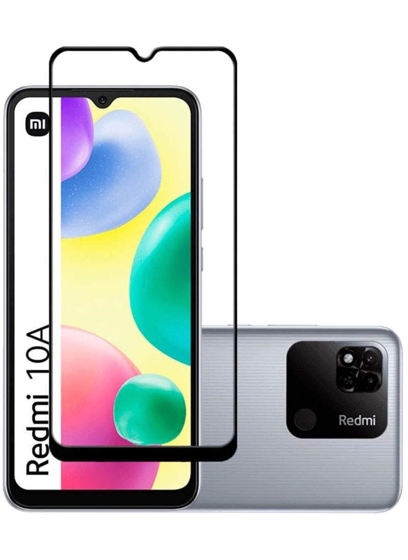 ACLIX Antistatic ESD Dustproof Premium Quality High Definition Tempered Glass Screen Protector Designed For Xiaomi Redmi 10A - Image 1