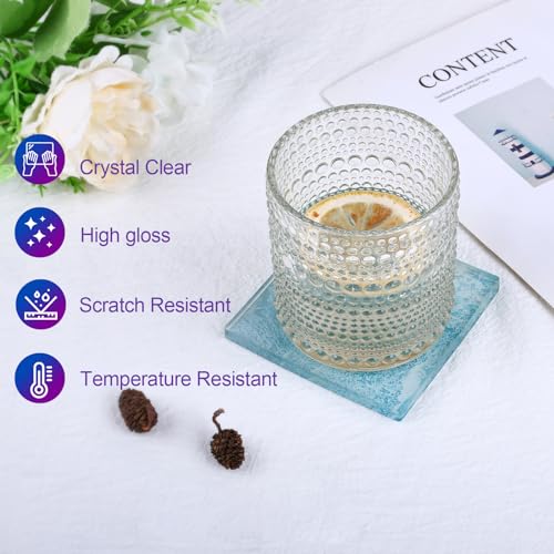 KISREL Epoxy Resin Kit for Beginners, Resin Kit with Molds, 18OZ Epoxy Kit with Dried Flowers, Measuring Cups and Resina Supplies - Image 5