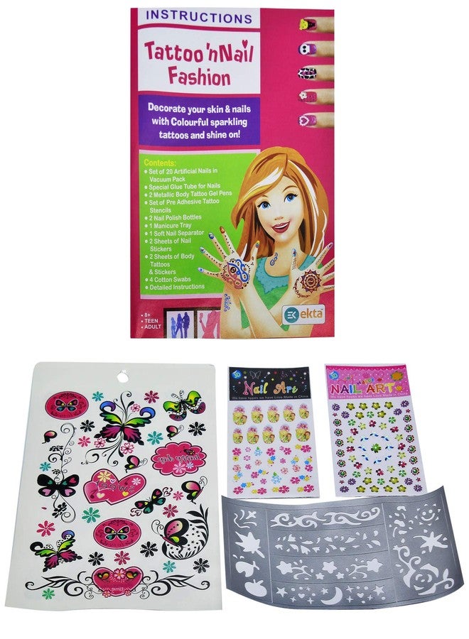 Ekta Tatto n Nail Fashion, Multi Color - Image 2