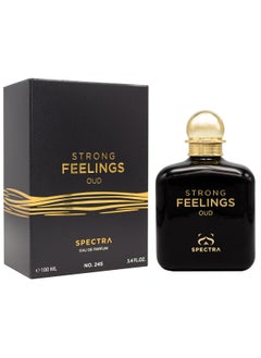 Spectra 245 Strong Feelings Oud EDP Perfume For Men - 100ml  - Image 1